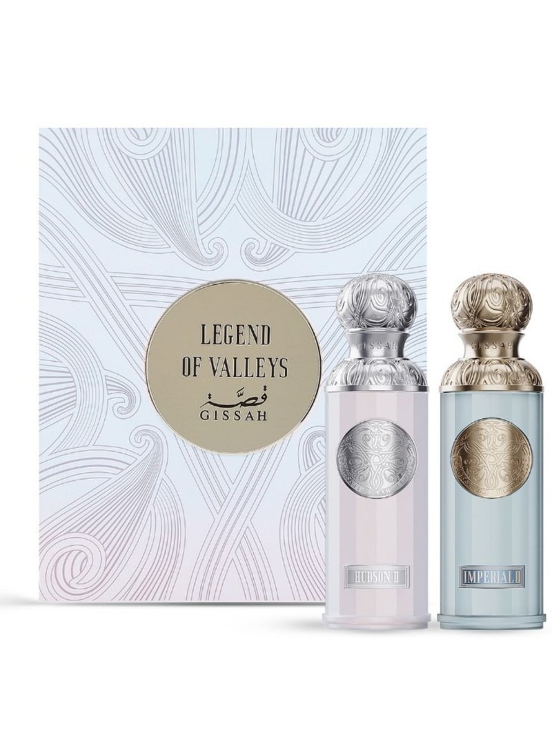 طقم عطور قصة قطعتين 90مل